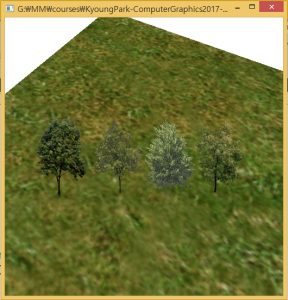 Billboarding & AlphaBlendTextures – Computer Graphics 2019